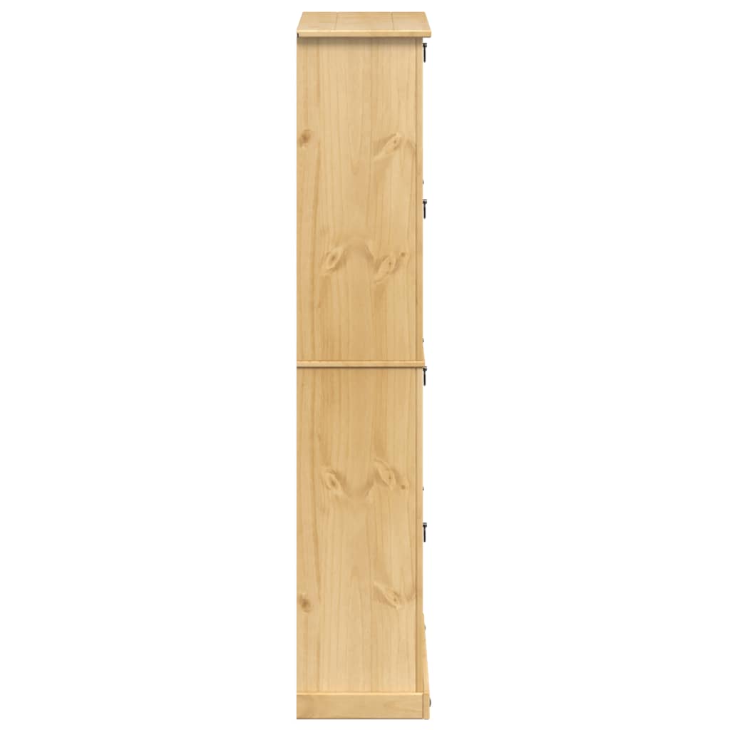 Shoe Cabinet Corona 99x32x163.5 cm Solid Wood Pine