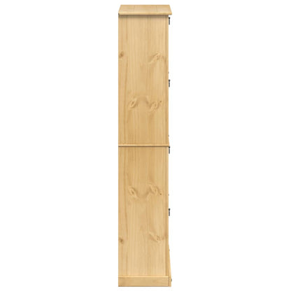Shoe Cabinet Corona 99x32x163.5 cm Solid Wood Pine