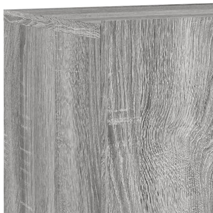 4 Piece TV Wall Units Grey Sonoma Engineered Wood
