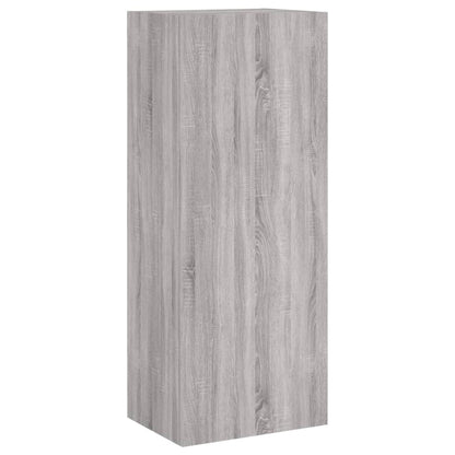 5 Piece TV Wall Units Grey Sonoma Engineered Wood