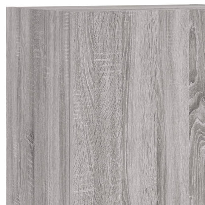 5 Piece TV Wall Units Grey Sonoma Engineered Wood