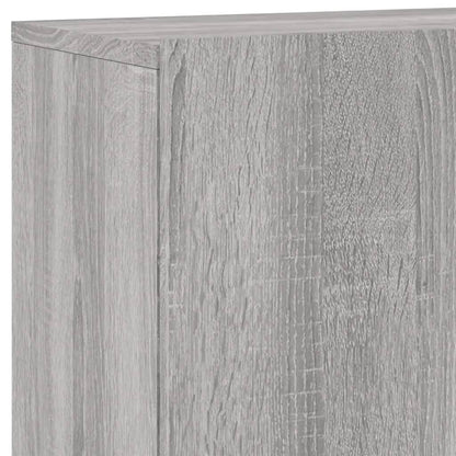 5 Piece TV Wall Units Grey Sonoma Engineered Wood