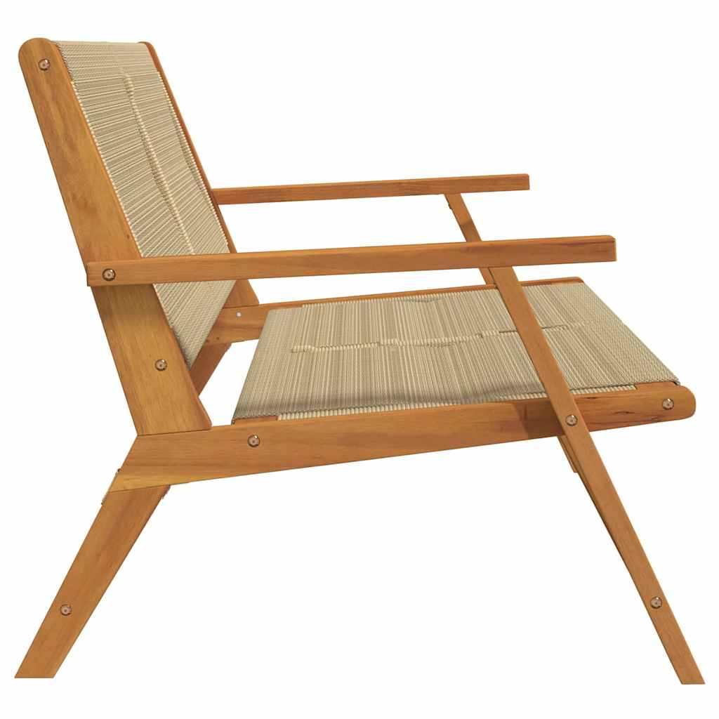 Garden Furniture Beige 78 x 122 x 73cm Solid Acacia wood