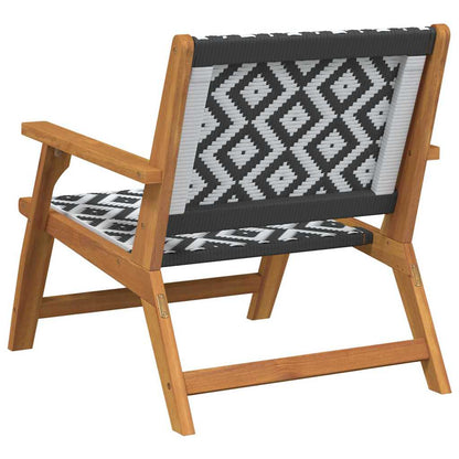 Garden Furniture 2 pcs White 67 x 78 x 73cm Solid Acacia wood