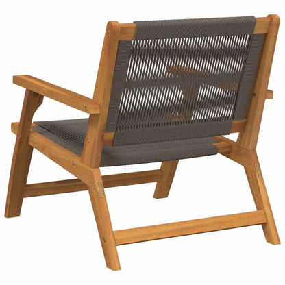 Garden Furniture 2 pcs Grey 78 x 67 x 73cm Solid Acacia wood