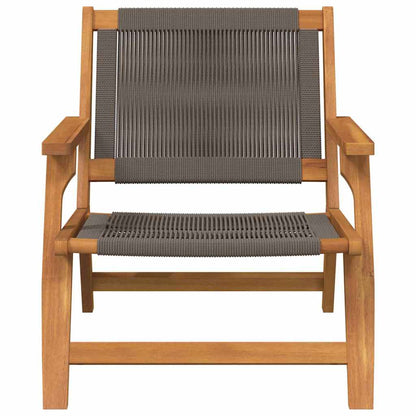 Garden Furniture 2 pcs Grey 78 x 67 x 73cm Solid Acacia wood