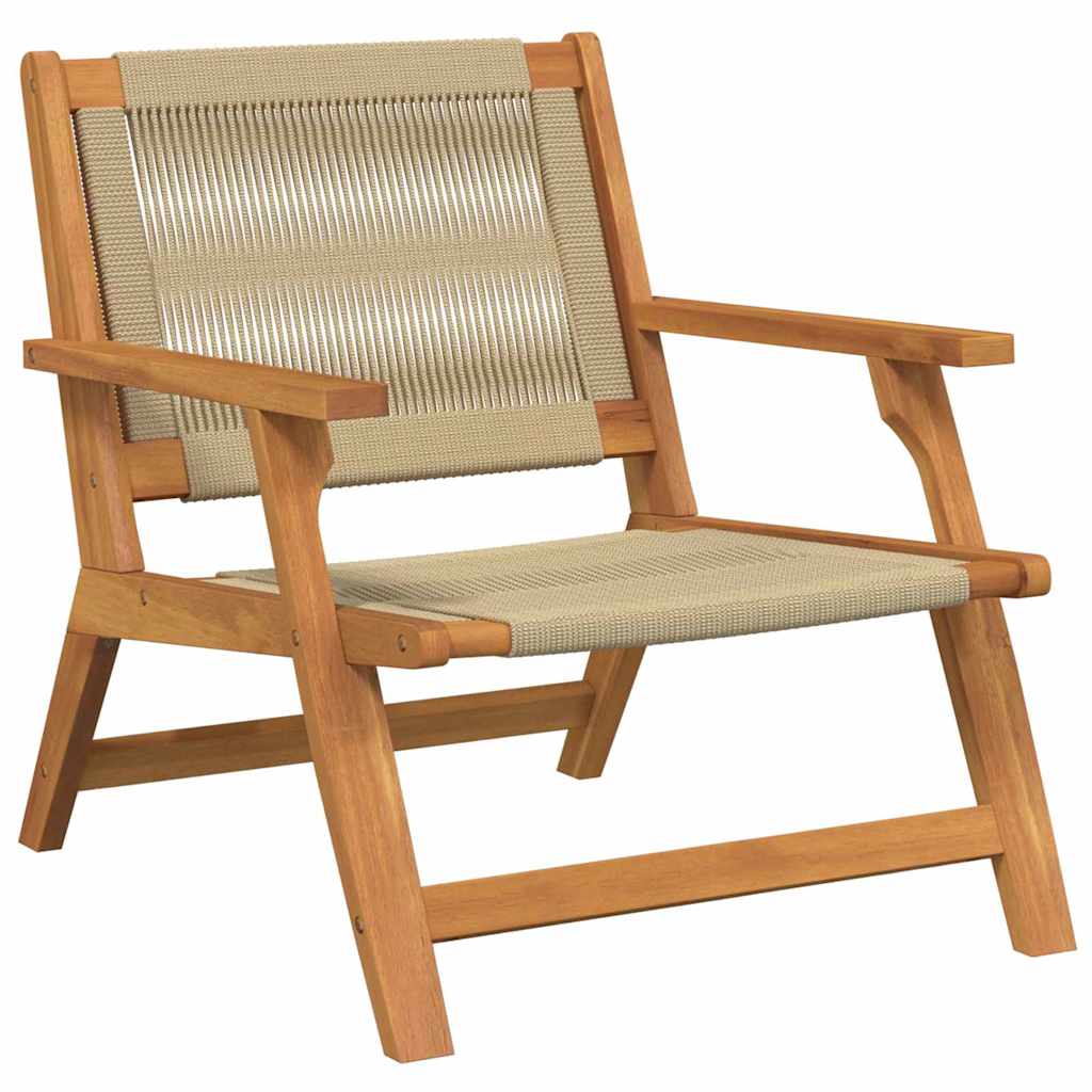 Garden Furniture 2 pcs Beige 78 x 67 x 73cm Solid Acacia wood