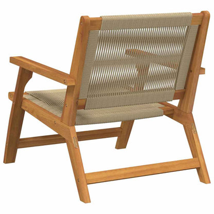 Garden Furniture 2 pcs Beige 78 x 67 x 73cm Solid Acacia wood