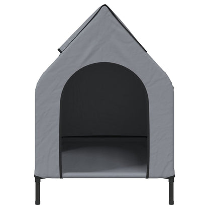 Dog House Light Grey Oxford Fabric and Steel