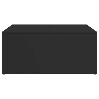 Nesting Coffee Tables 2 pcs Black Engineered Wood and Metal