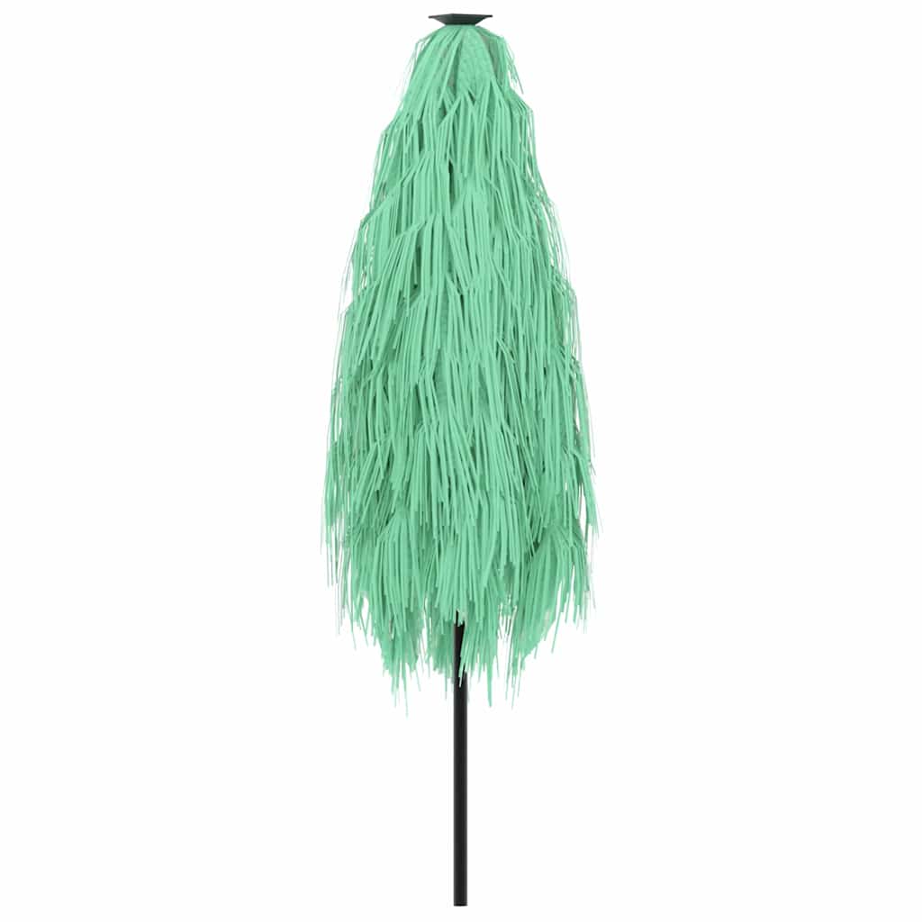 Garden Parasol with Steel Pole Green 268x268x226 cm