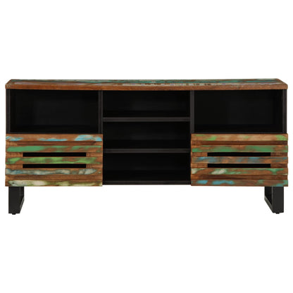 TV Cabinet 100x34x46 cm Solid Wood Acacia