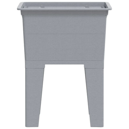 Laundry Tub Grey 59x41x75 cm Resin