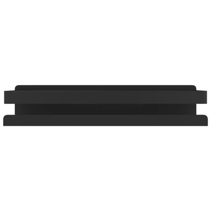 Shower Shelf Matt Black 30x10x6 cm Brushed 304 Stainless Steel