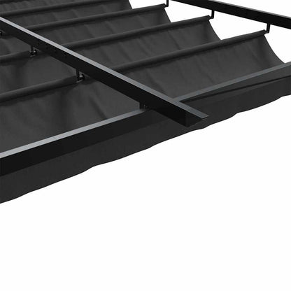 Wall Mounted Gazebo Anthracite Steel