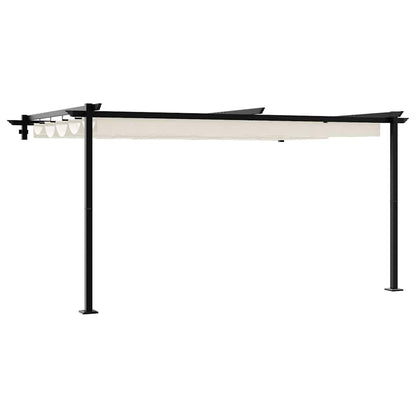 Wall Mounted Gazebo Cream Steel