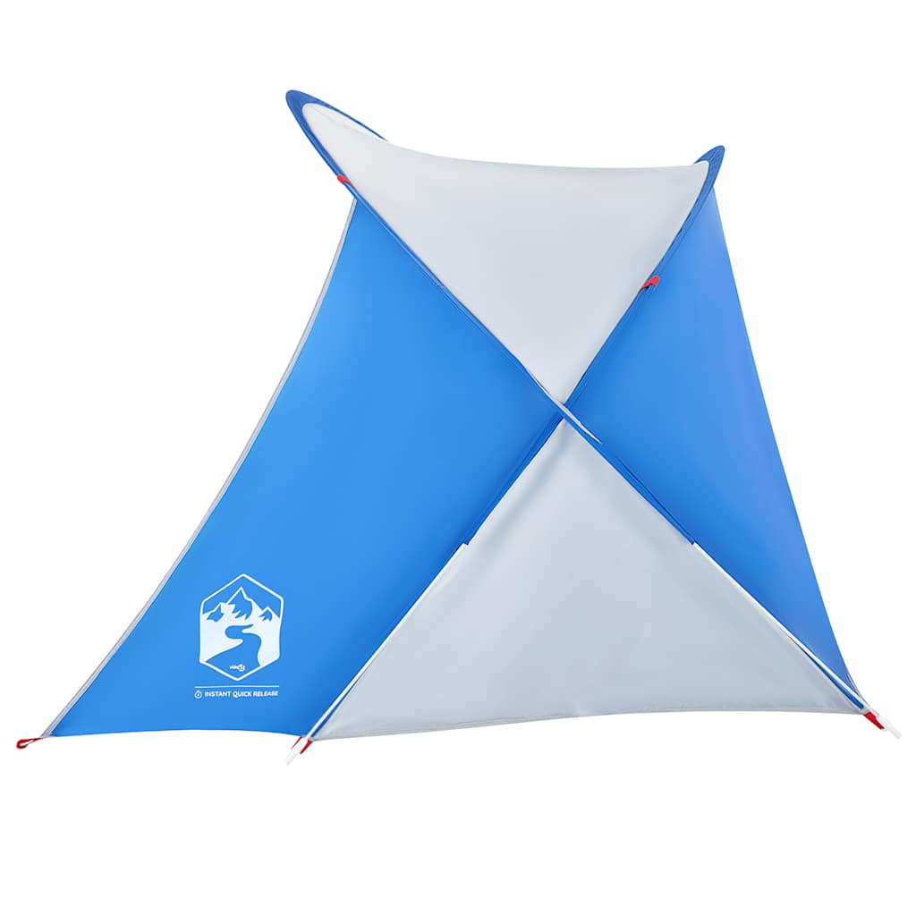 Beach Tent 2-Person Azure Blue Pop-up Waterproof