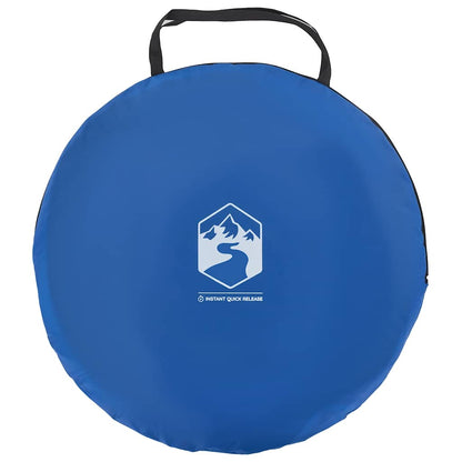 Beach Tent 2-Person Azure Blue Pop-up Waterproof