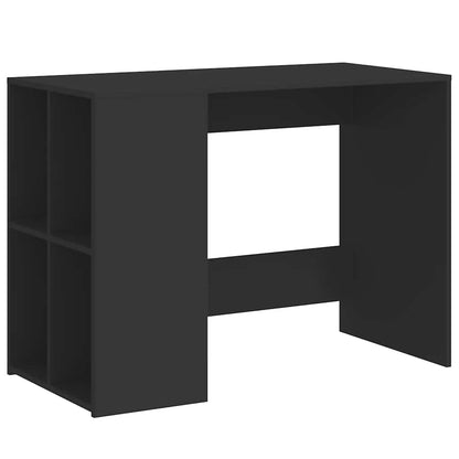 Desk Black 102x50x75 cm Engineered Wood