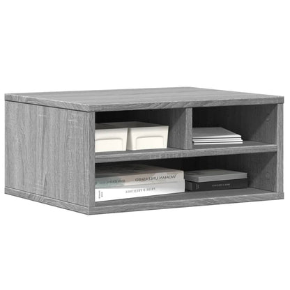 Printer Stand Grey Sonoma 49x40x22,5 cm Engineered Wood