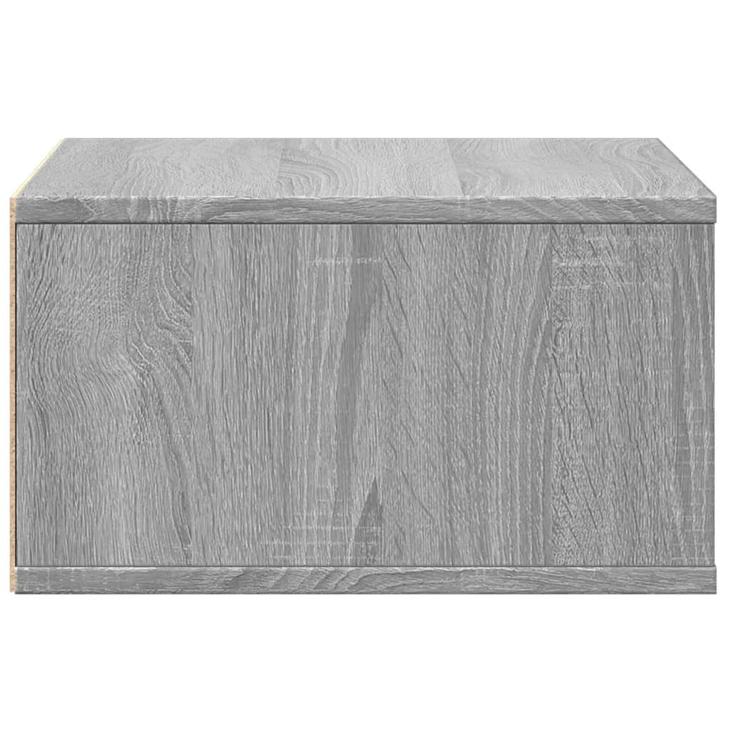Printer Stand Grey Sonoma 49x40x22,5 cm Engineered Wood