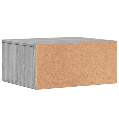 Printer Stand Grey Sonoma 49x40x22,5 cm Engineered Wood