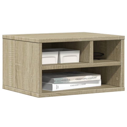 Printer Stand Sonoma Oak 40x32x22,5 cm Engineered Wood