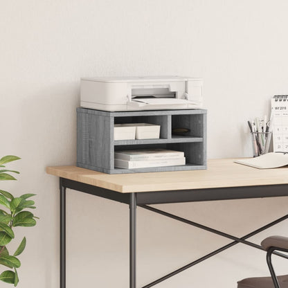 Printer Stand Grey Sonoma 40x32x22,5 cm Engineered Wood