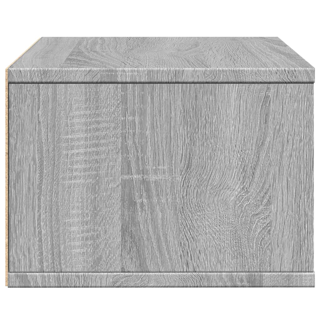 Printer Stand Grey Sonoma 40x32x22,5 cm Engineered Wood