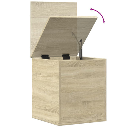 Storage Box Sonoma Oak 40x42x46 cm Engineered Wood