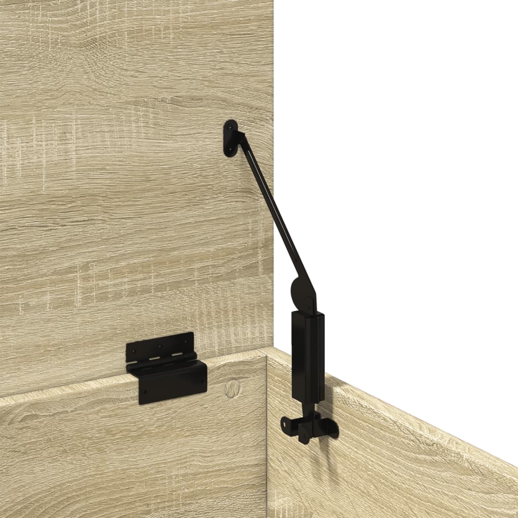 Storage Box Sonoma Oak 40x42x46 cm Engineered Wood
