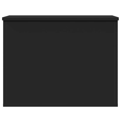 Storage Box Black 60x42x46 cm Engineered Wood