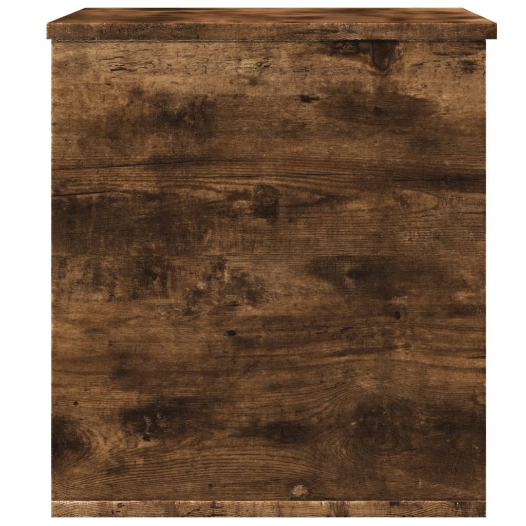 Storage Box Smoked Oak 60x42x46 cm Engineered Wood