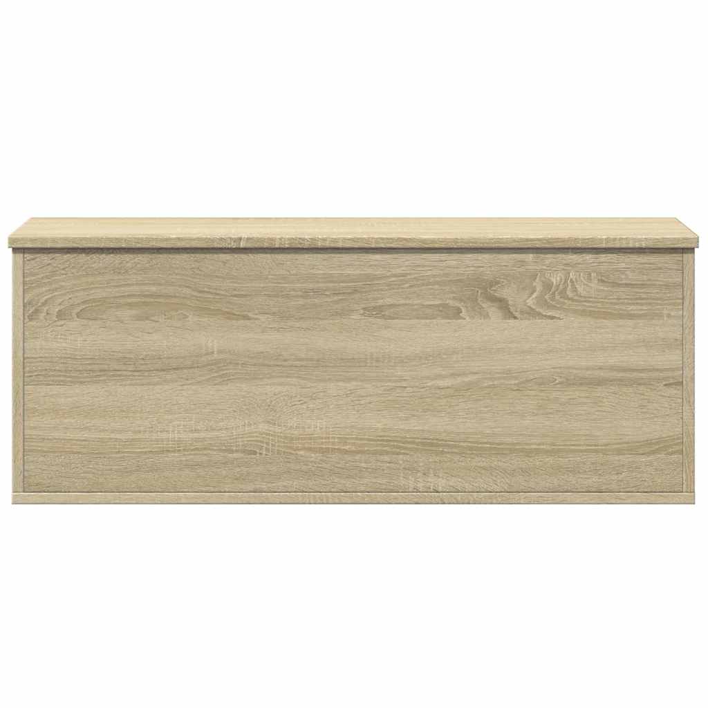 Storage Box Sonoma Oak 90x35x35 cm Engineered Wood