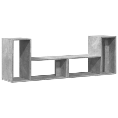 TV Cabinets 2 pcs Concrete Grey 75x30x50 cm Engineered Wood