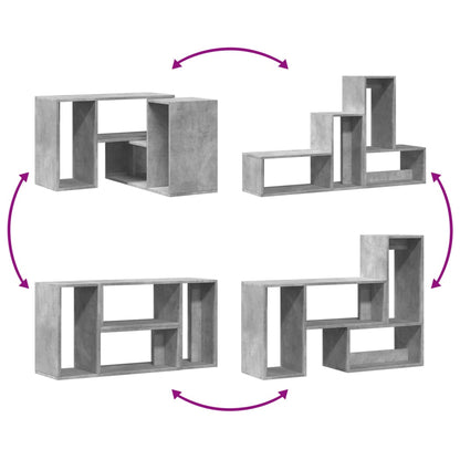 TV Cabinets 2 pcs Concrete Grey 75x30x50 cm Engineered Wood