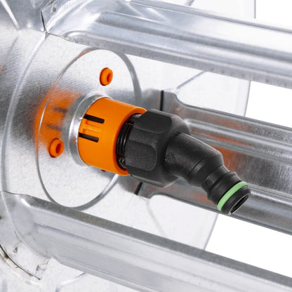 Hose Reel Wall Mounted for 50 m 1/2" Hose Steel