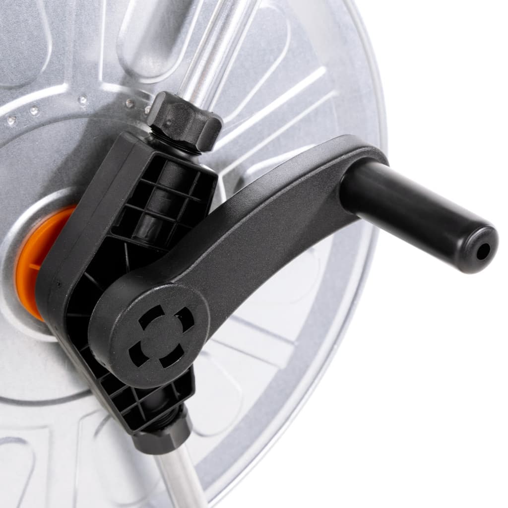 Hose Reel Cart for 80 m 1/2" or 50 m 3/4" Hose Steel