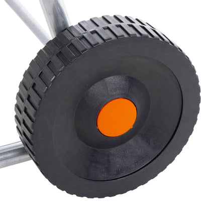 Hose Reel Cart for 80 m 1/2" or 50 m 3/4" Hose Steel