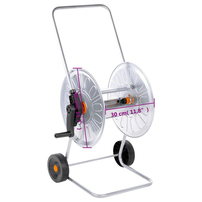 Hose Reel Cart for 80 m 1/2" or 50 m 3/4" Hose Steel