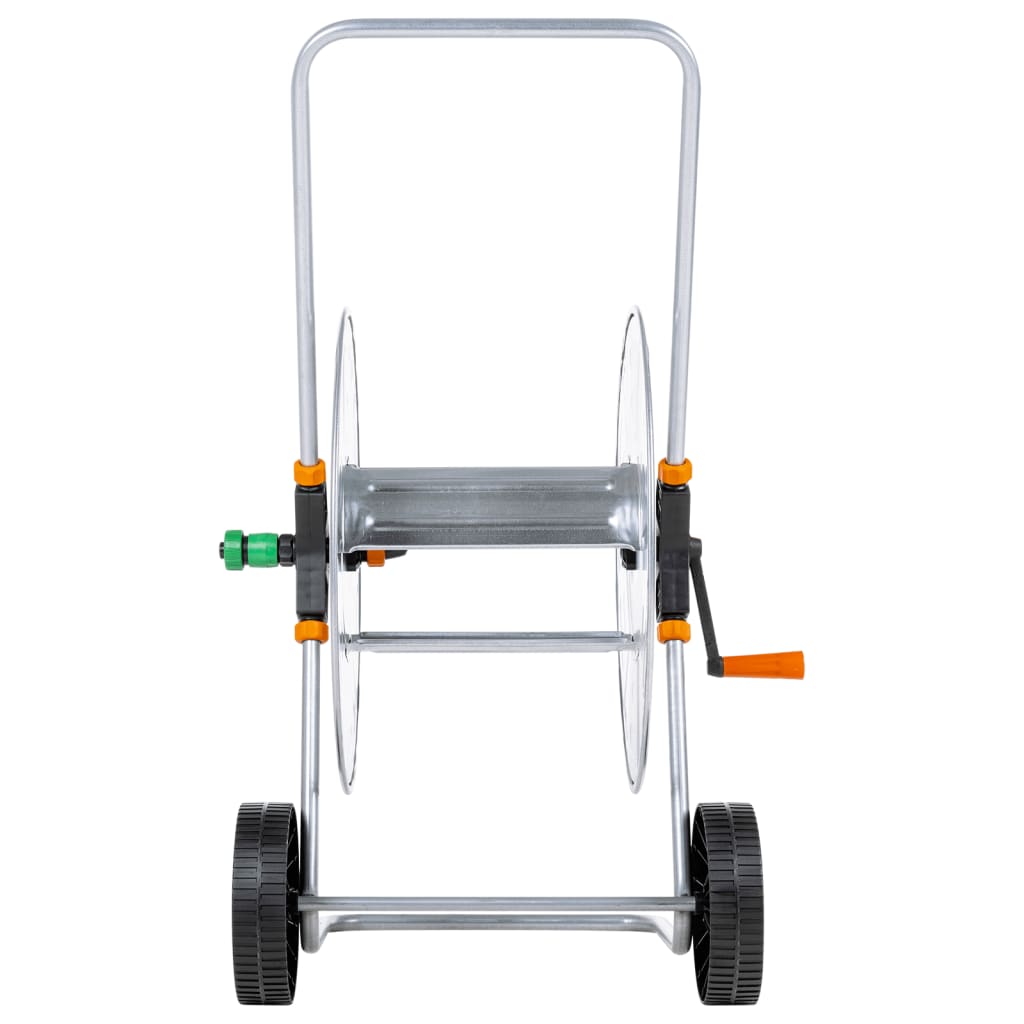 Hose Reel Cart for 110 m 1/2" or 80 m 3/4" Hose Steel