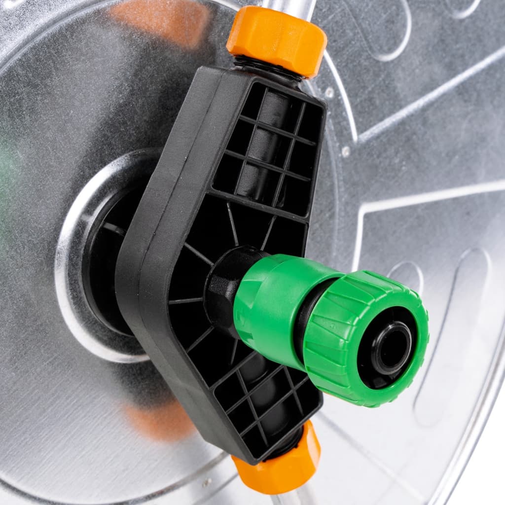 Hose Reel Cart for 110 m 1/2" or 80 m 3/4" Hose Steel