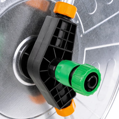 Hose Reel Cart for 110 m 1/2" or 80 m 3/4" Hose Steel