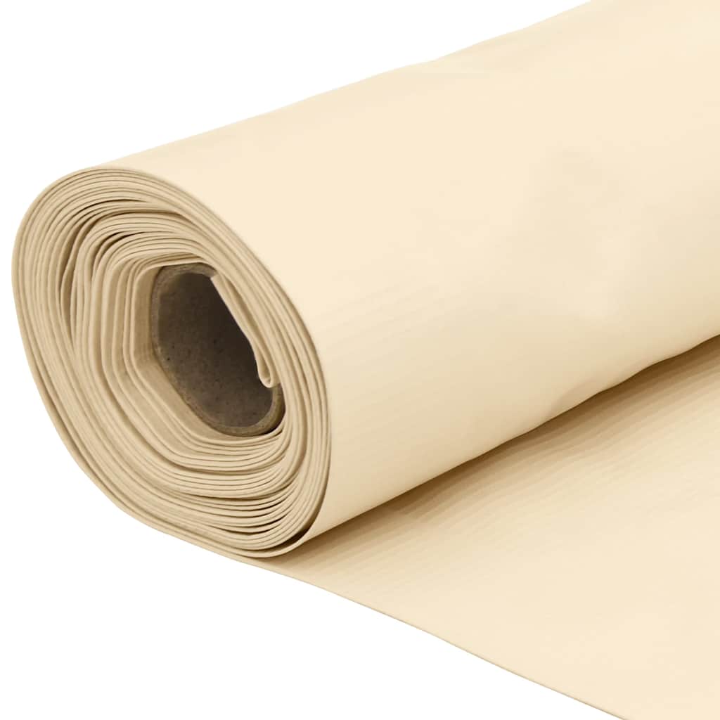 Balcony Privacy Screen Cream 300x75 cm PVC