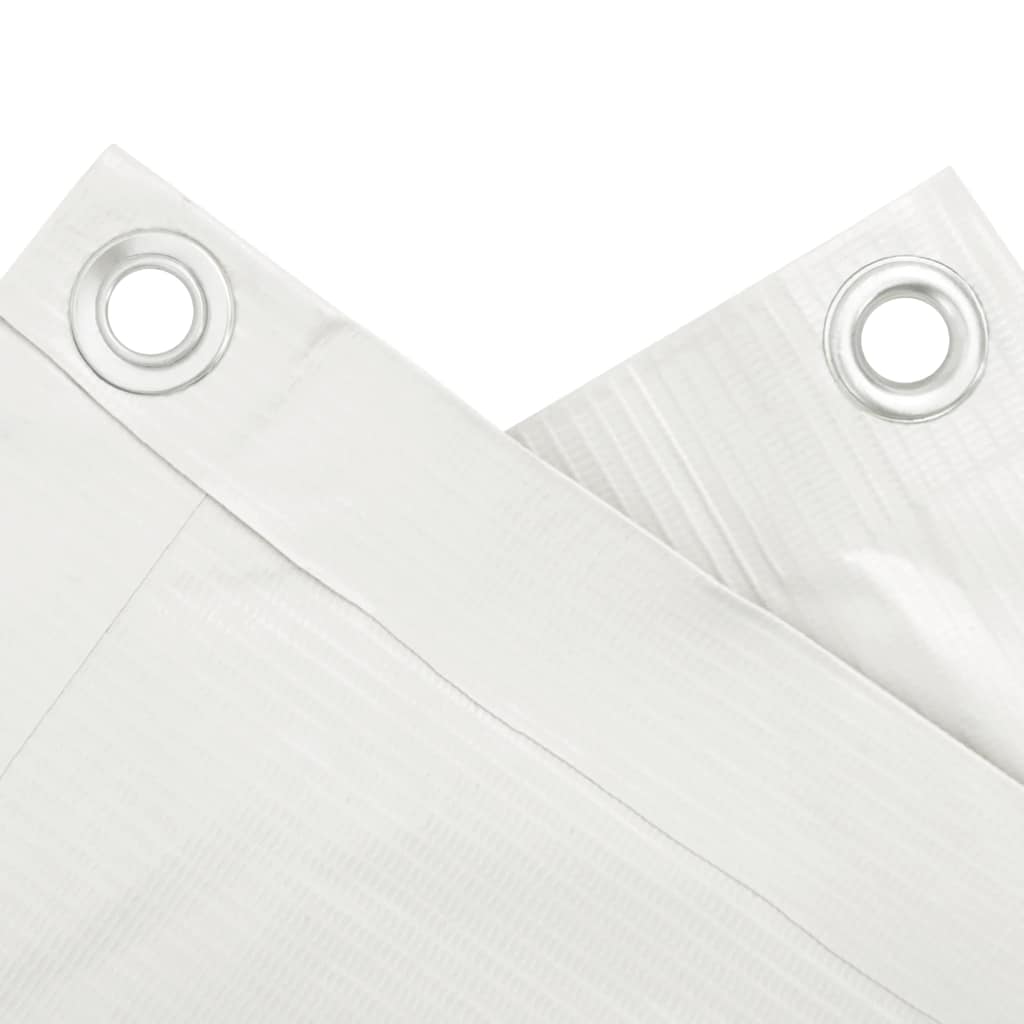 Balcony Privacy Screen White 300x75 cm PVC