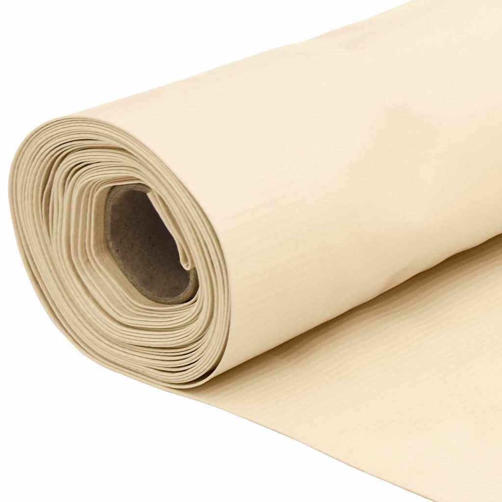 Balcony Privacy Screen Cream 300x90 cm PVC