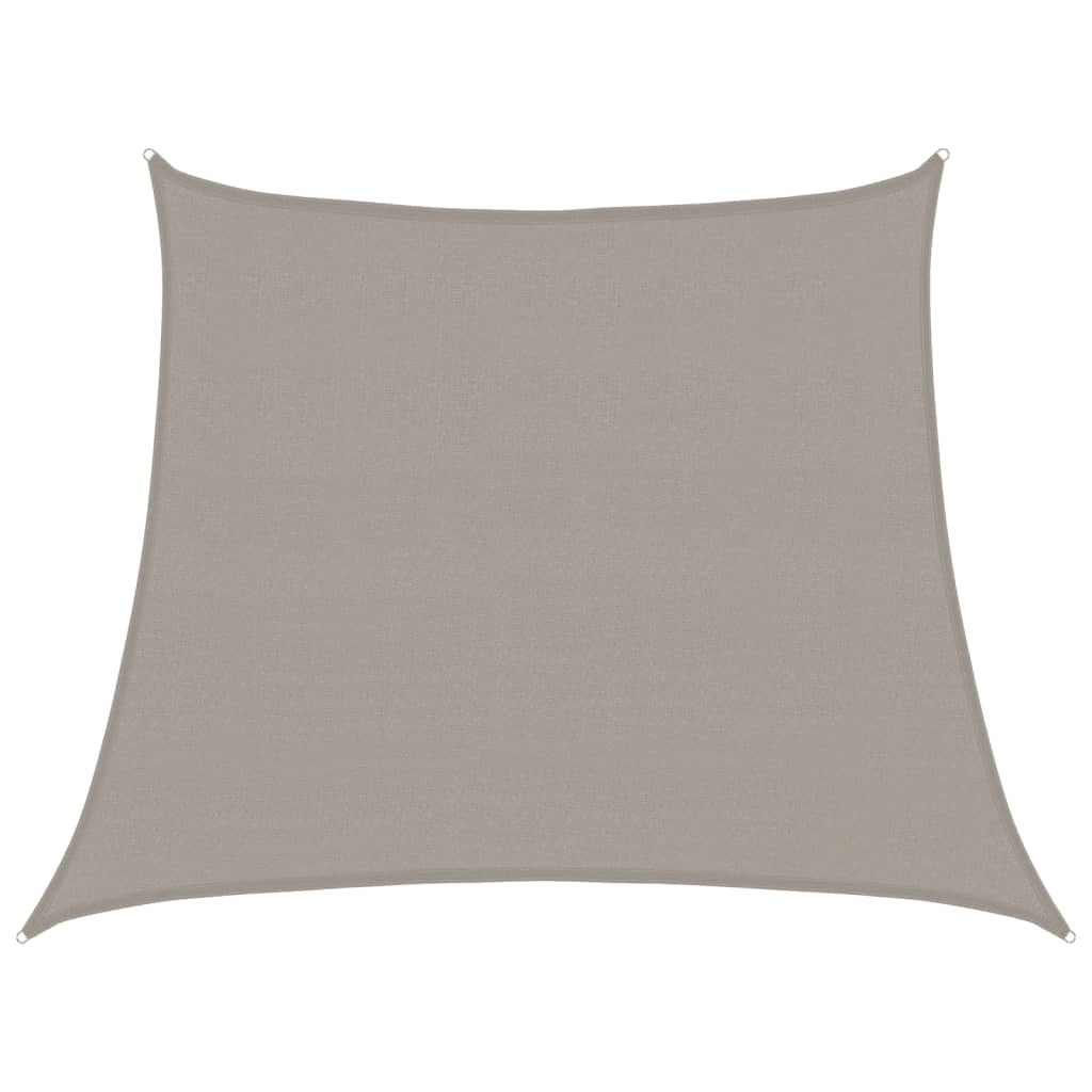 Sunshade Sail 160 g/m² Trapezium Light Grey 3/4x3 m HDPE