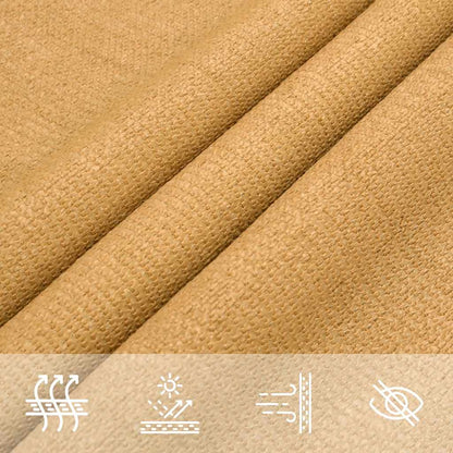 Sunshade Sail 160 g/m² Triangular Sand 3.6x3.6x3.6 m HDPE