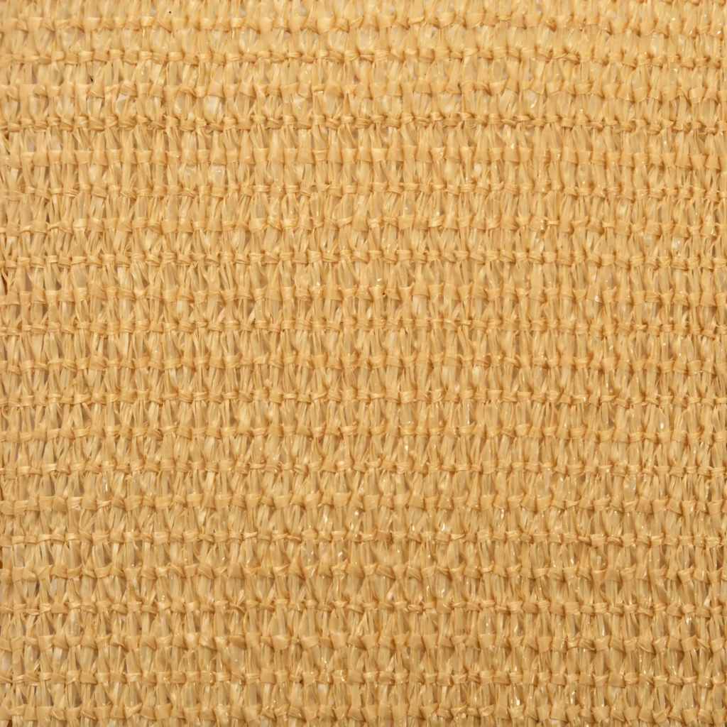Sunshade Sail 160 g/m² Triangular Sand 3.6x3.6x3.6 m HDPE