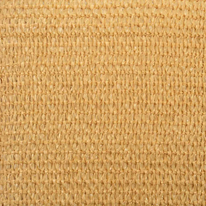 Sunshade Sail 160 g/m² Triangular Sand 3.6x3.6x3.6 m HDPE